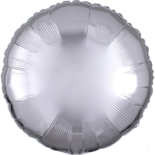 STANDARD ROUND METALLIC SILVER